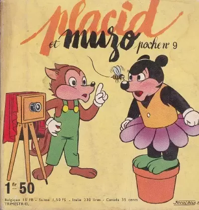 Placid et Muzo Poche - Placid et Muzo Poche N° 009