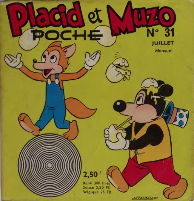 Placid et Muzo Poche - Placid et Muzo Poche N° 031