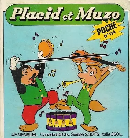 Placid et Muzo Poche - Placid et Muzo Poche N° 114