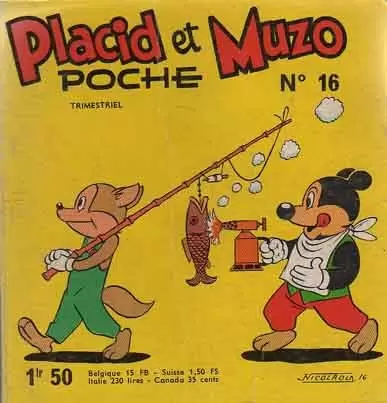 Placid et Muzo Poche - Placid et Muzo Poche N° 016