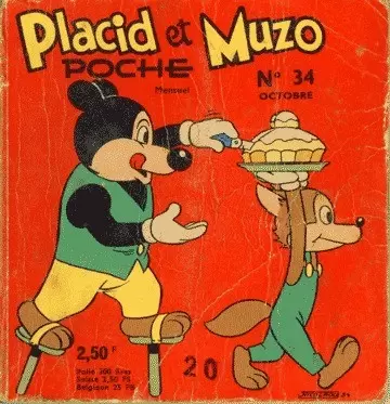 Placid et Muzo Poche - Placid et Muzo Poche N° 034