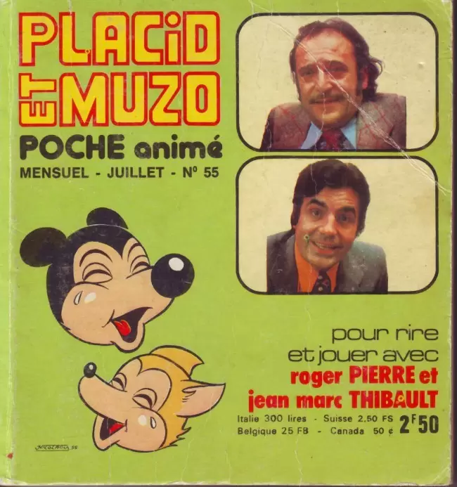 Placid et Muzo Poche - Placid et Muzo Poche N° 055