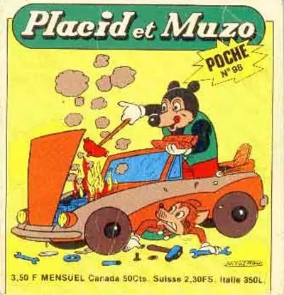 Placid et Muzo Poche - Placid et Muzo Poche N° 098