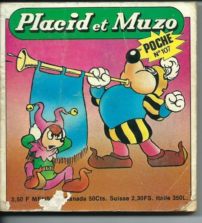 Placid et Muzo Poche - Placid et Muzo Poche N° 107