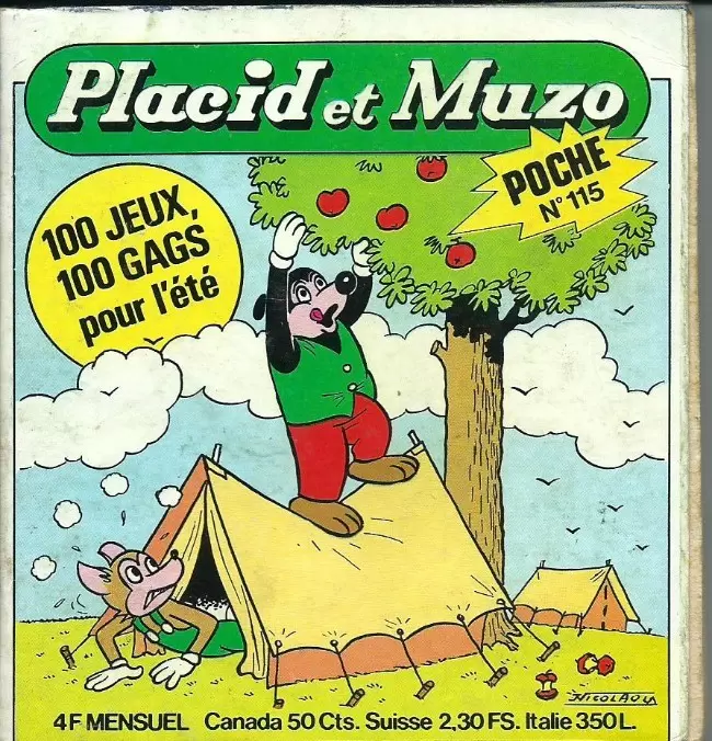 Placid et Muzo Poche - Placid et Muzo Poche N° 115