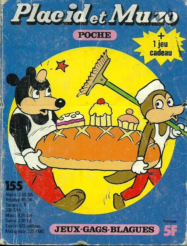 Placid et Muzo Poche - Placid et Muzo Poche N° 155