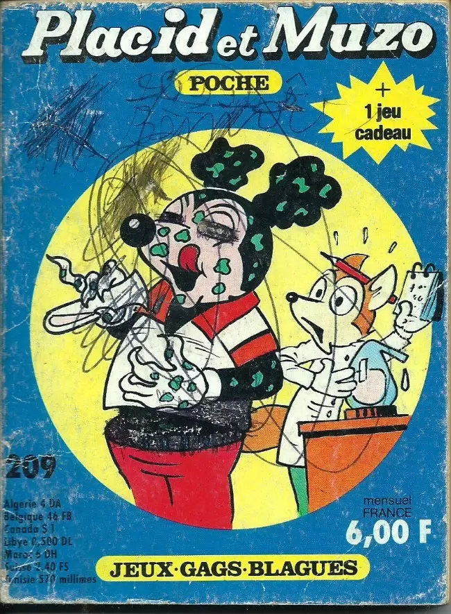 Placid et Muzo Poche - Placid et Muzo Poche N° 209