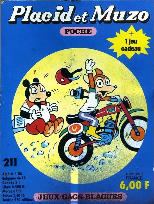 Placid et Muzo Poche - Placid et Muzo Poche N° 211