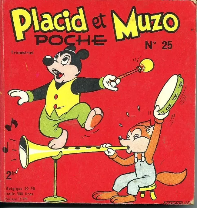 Placid et Muzo Poche - Placid et Muzo Poche N° 025