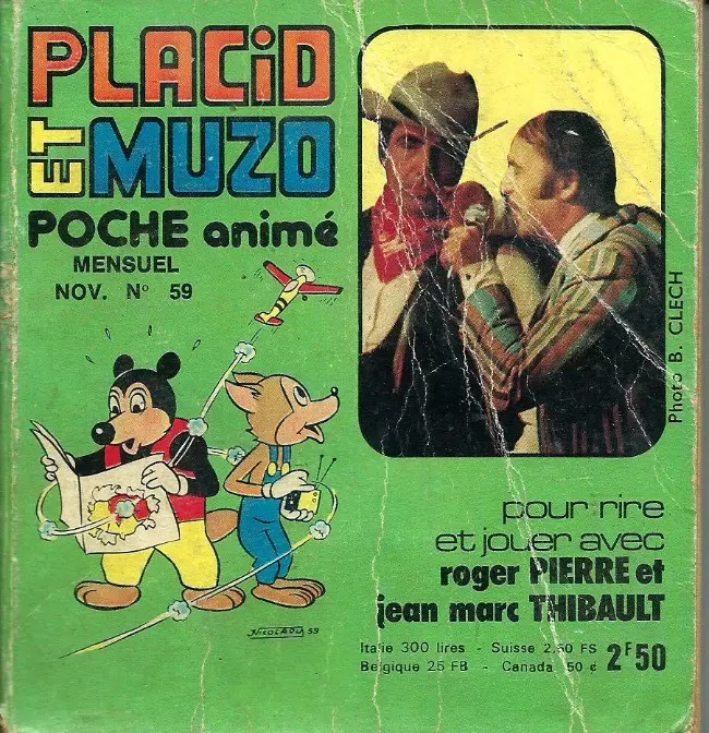 Placid et Muzo Poche - Placid et Muzo Poche N° 059