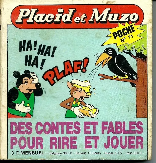 Placid et Muzo Poche - Placid et Muzo Poche N° 071