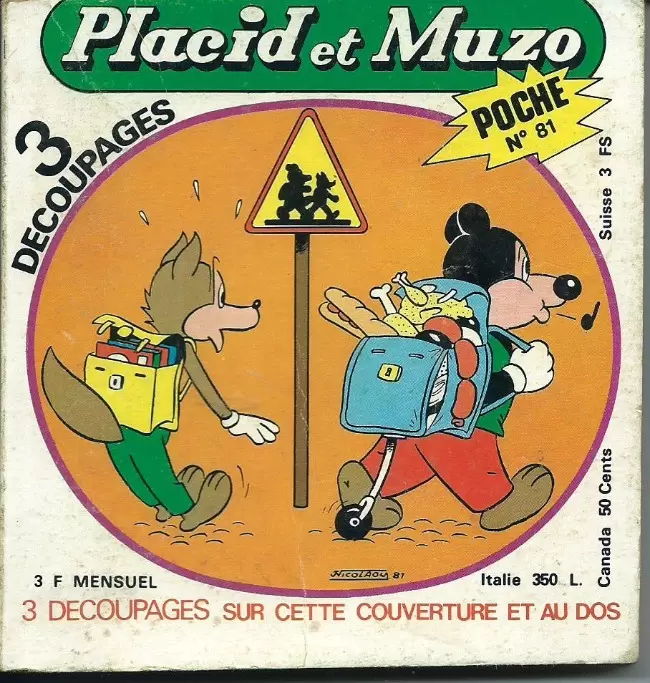 Placid et Muzo Poche - Placid et Muzo Poche N° 081