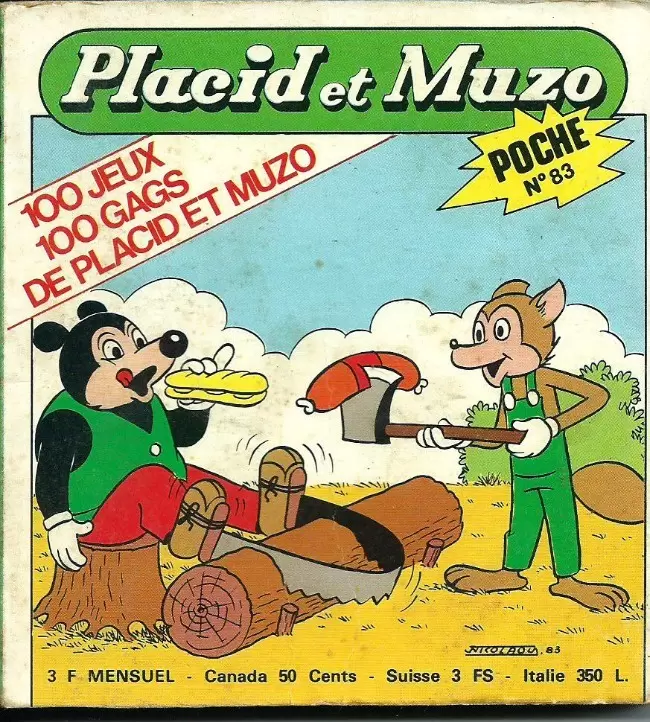 Placid et Muzo Poche - Placid et Muzo Poche N° 083