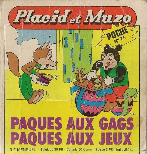 Placid et Muzo Poche - Placid et Muzo Poche N° 075