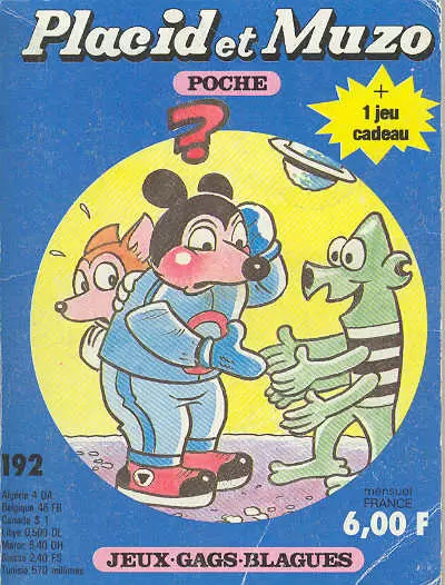 Placid et Muzo Poche - Placid et Muzo Poche N° 192