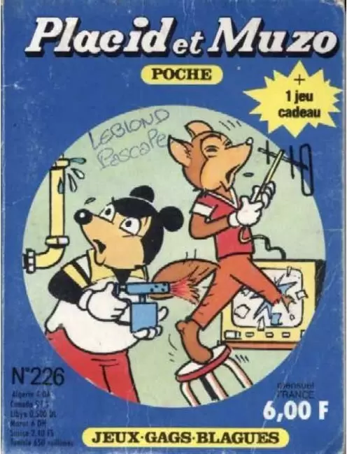Placid et Muzo Poche - Placid et Muzo Poche N° 226