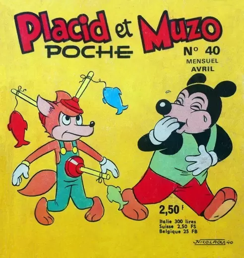 Placid et Muzo Poche - Placid et Muzo Poche N° 040