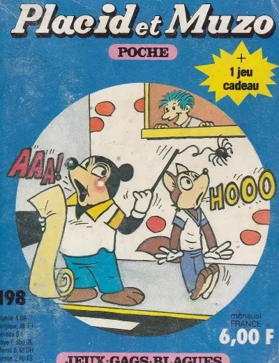 Placid et Muzo Poche - Placid et Muzo Poche N° 198