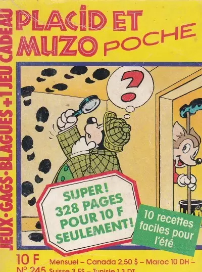 Placid et Muzo Poche - Placid et Muzo Poche N° 245