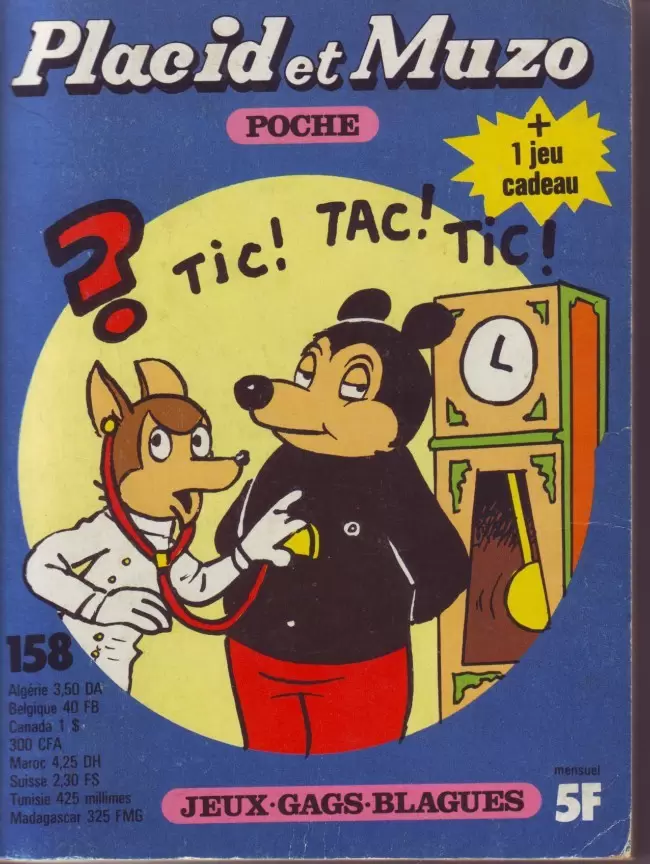 Placid et Muzo Poche - Placid et Muzo Poche N° 158