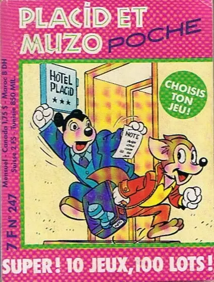 Placid et Muzo Poche - Placid et Muzo Poche N° 247