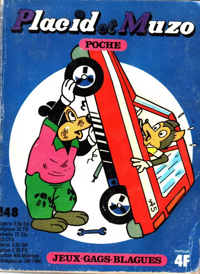 Placid et Muzo Poche - Placid et Muzo Poche N° 148