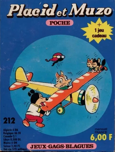 Placid et Muzo Poche - Placid et Muzo Poche N° 212