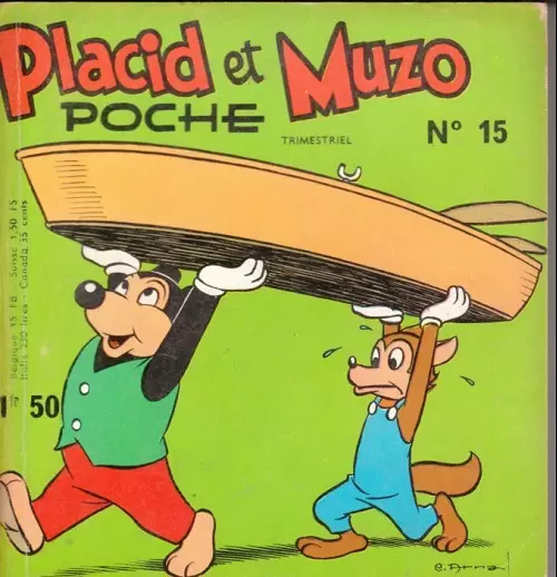 Placid et Muzo Poche - Placid et Muzo Poche N° 015