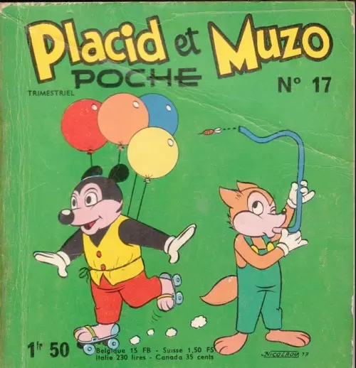 Placid et Muzo Poche - Placid et Muzo Poche N° 017