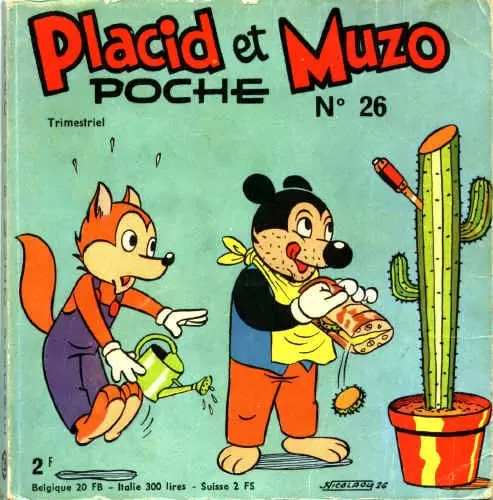 Placid et Muzo Poche - Placid et Muzo Poche N° 026