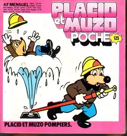 Placid et Muzo Poche - Placid et Muzo Poche N° 125