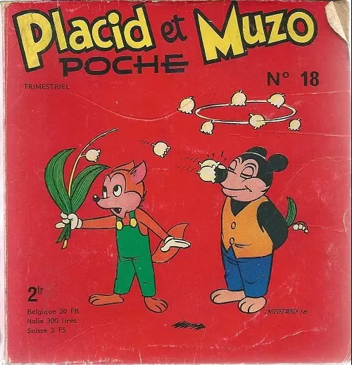 Placid et Muzo Poche - Placid et Muzo Poche N° 018