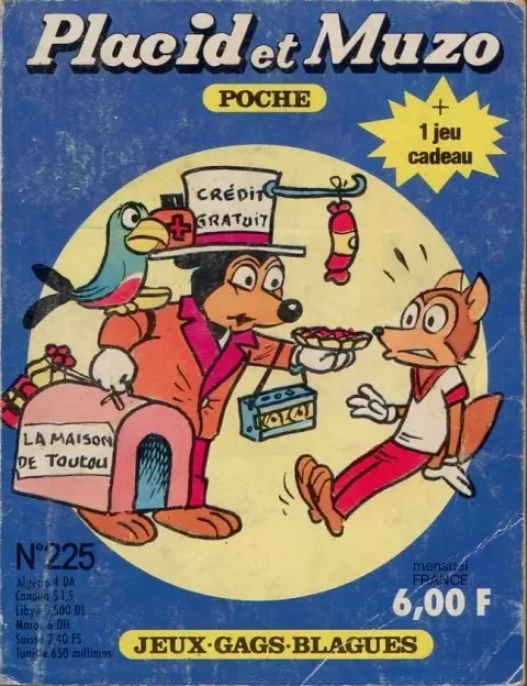 Placid et Muzo Poche - Placid et Muzo Poche N° 225
