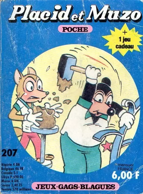 Placid et Muzo Poche - Placid et Muzo Poche N° 207