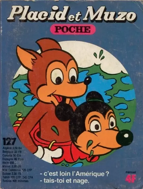 Placid et Muzo Poche - Placid et Muzo Poche N° 127