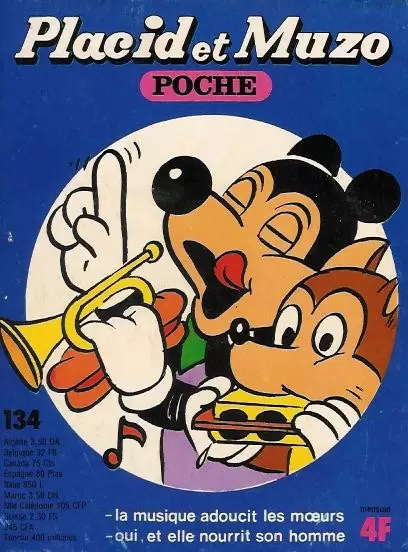 Placid et Muzo Poche - Placid et Muzo Poche N° 134