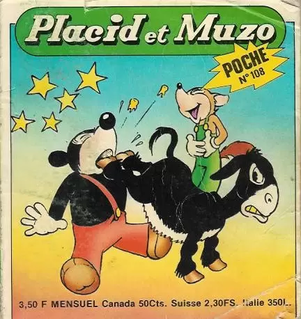 Placid et Muzo Poche - Placid et Muzo Poche N° 108