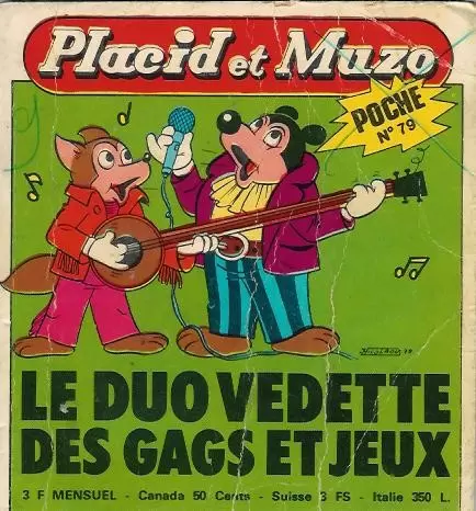 Placid et Muzo Poche - Placid et Muzo Poche N° 079