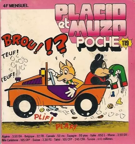 Placid et Muzo Poche - Placid et Muzo Poche N° 119