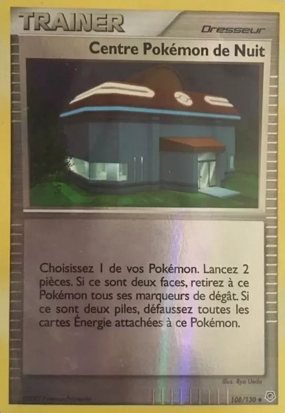 Pokémon Série Diamant et Perle - Centre Pokémon de Nuit Reverse