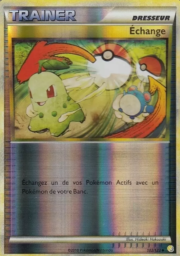 Pokémon Série HeartGold et SoulSilver - Échange Reverse