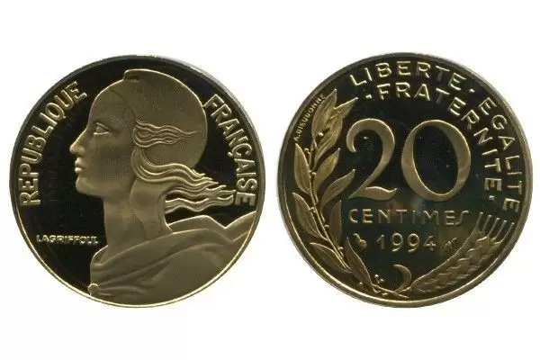 20 centimes Marianne - 1994