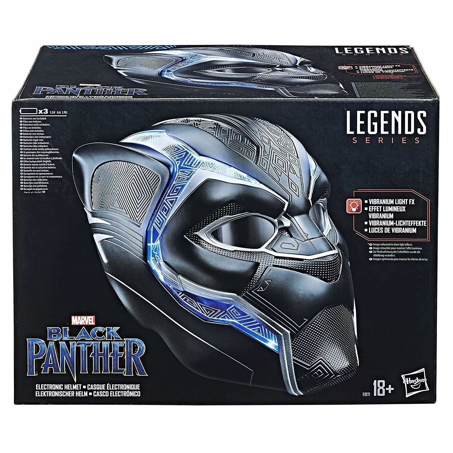 Marvel Legends Series Replica - Black Panther Helmet