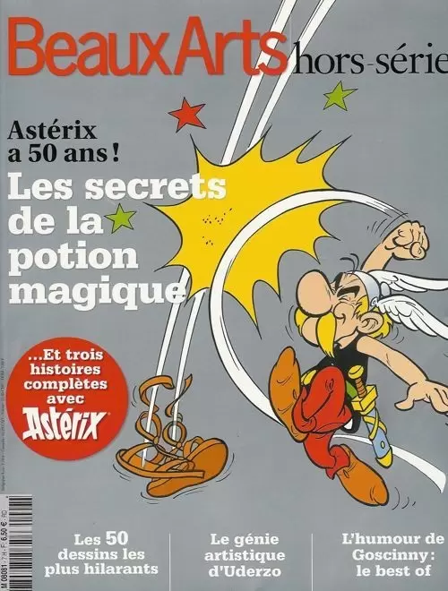 Beaux Arts Magazine - Hors-Série - Asterix a 50 ans : Les secrets de la potion magique