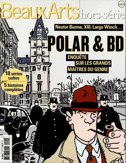 Beaux Arts Magazine - Hors-Série - Polar et BD - Enquête sur les grands maîtres du genre
