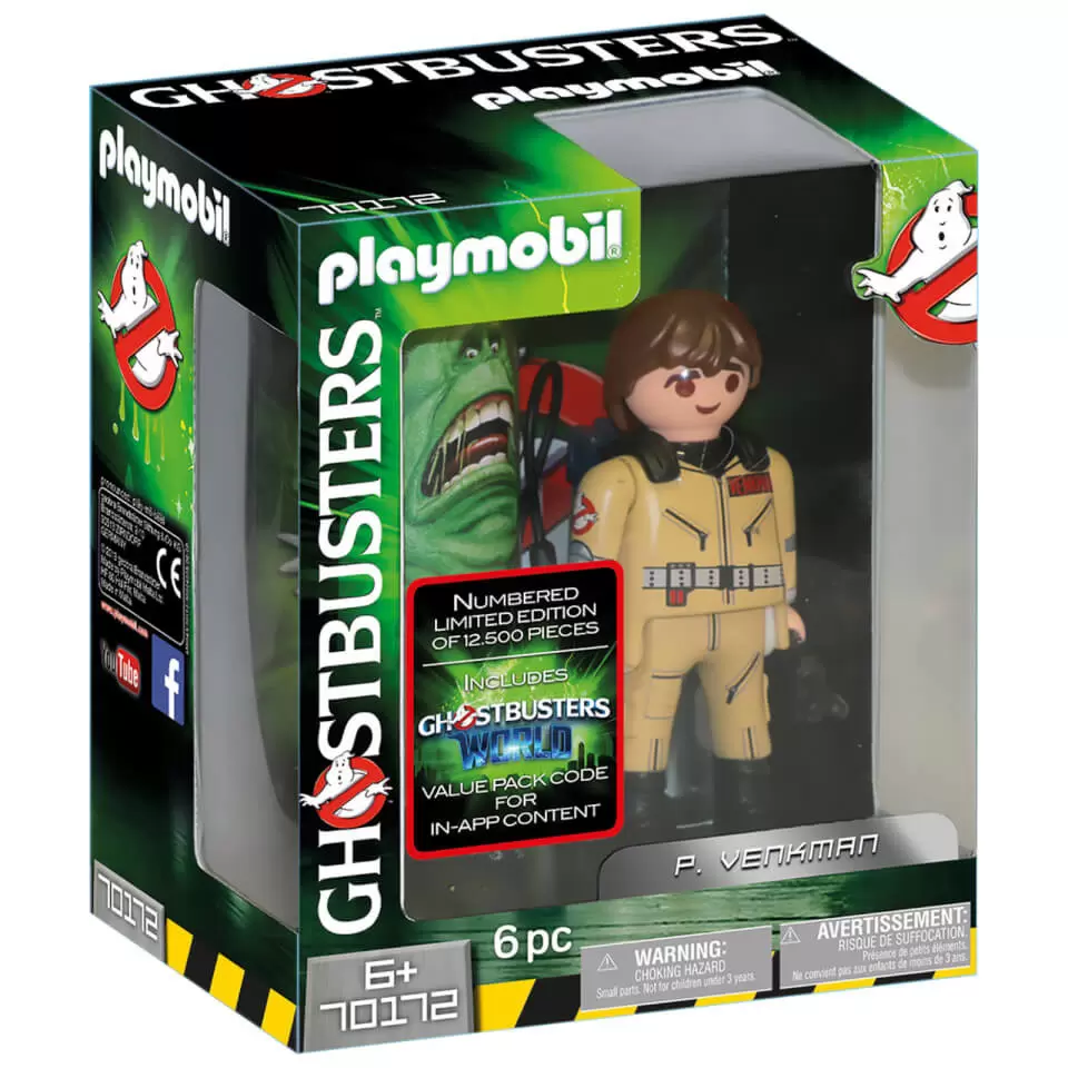 Playmobil S.O.S. Fantômes - Peter Venkman Collector\'s Edition