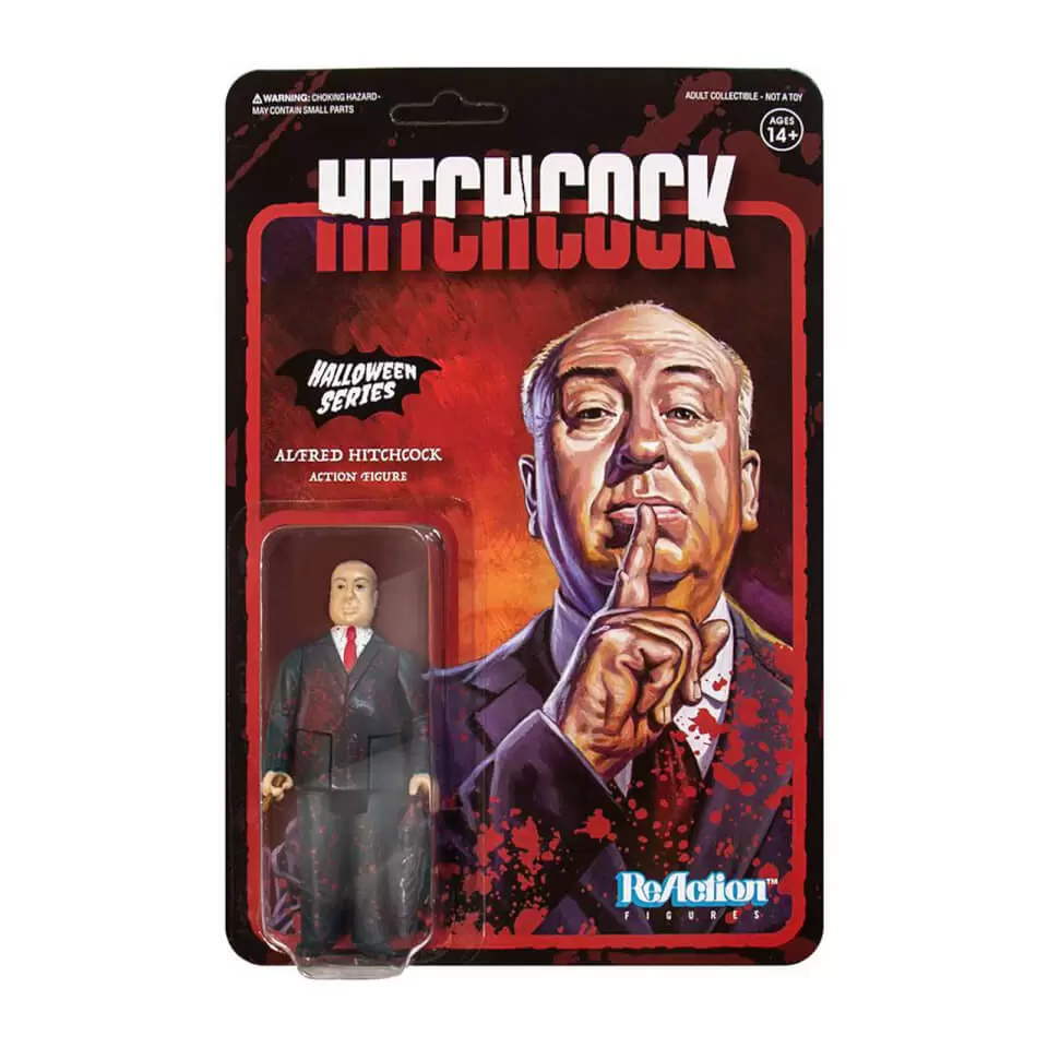 ReAction Figures - Halloween Series - Alfred Hitchcock Blood Splatter
