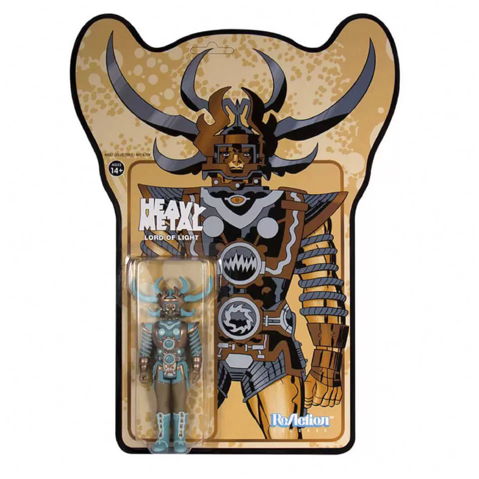ReAction Figures - Heavy Metal - Lord of Light Metallic Color