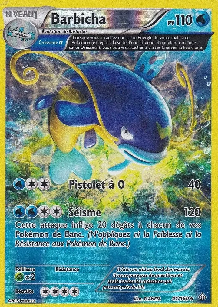Pokémon XY Primo Choc - Barbicha Reverse