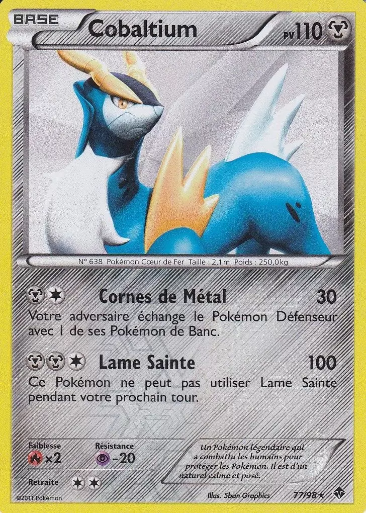 Pouvoirs Emergeants - Cobaltium Reverse